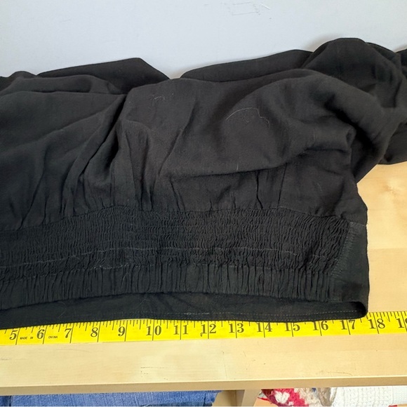 Embroidered Wide Leg Wrap Pants Boho Resort Style - Picture 11 of 16